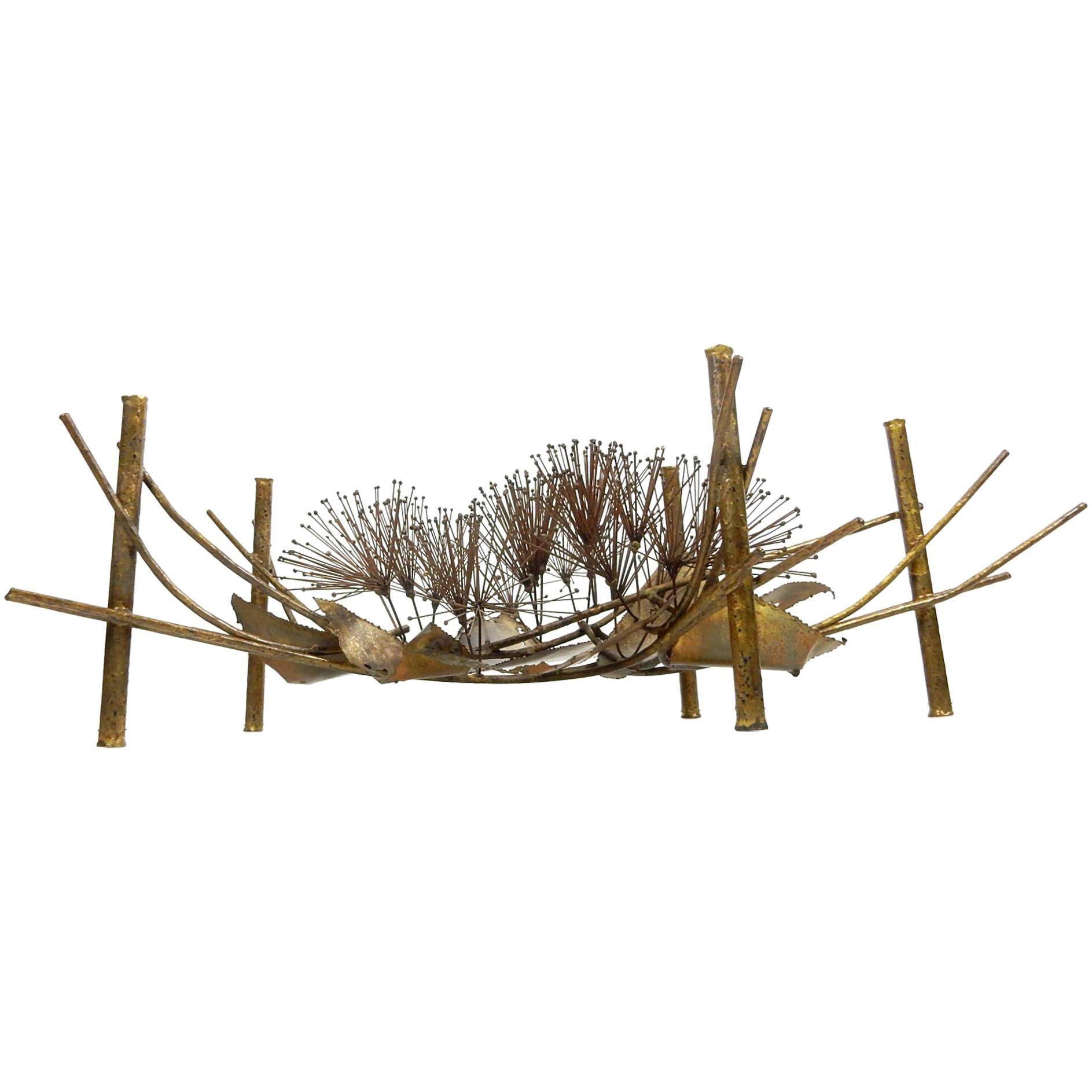 20th Century Mid Century Brutalist Abstract Art Sculpture Coffee Table, circa 1960s For Sale