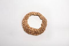 Bronze "Bubble" Mirrors in golden polish by Clotilde Ancarani, Belgium