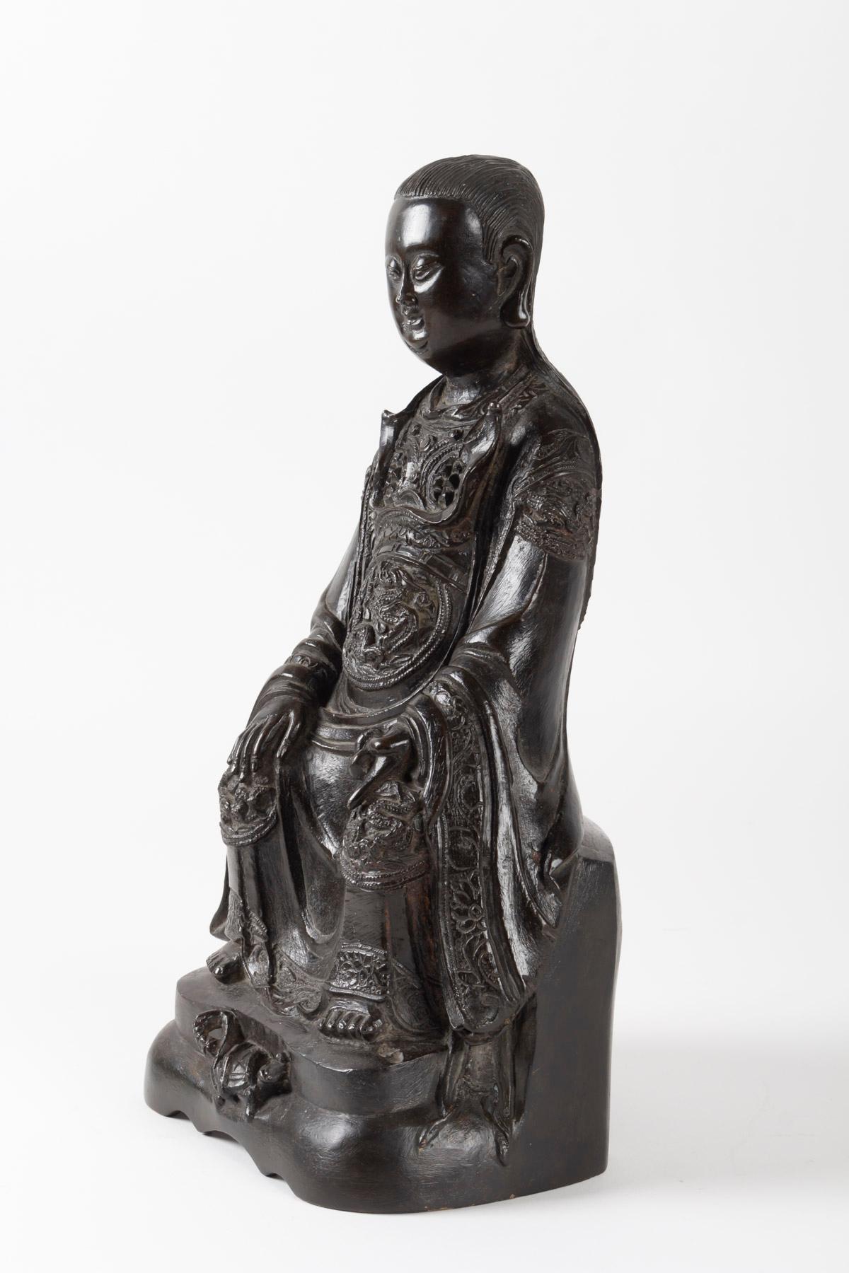 Bronze Buddha, China, 17th Century 1
