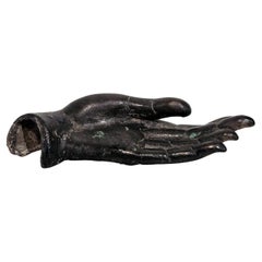 Antique Bronze Buddha hand