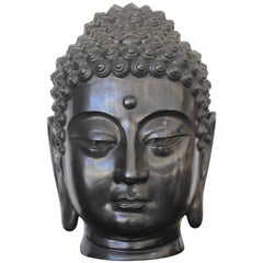 Bronze Buddha Sculpture Signed by Artist
