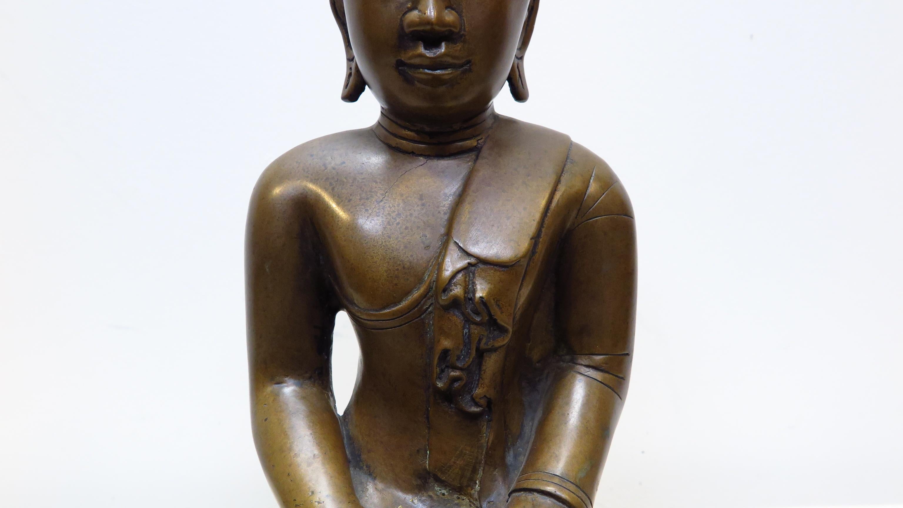 Bronze Buddhist Statue For Sale 6