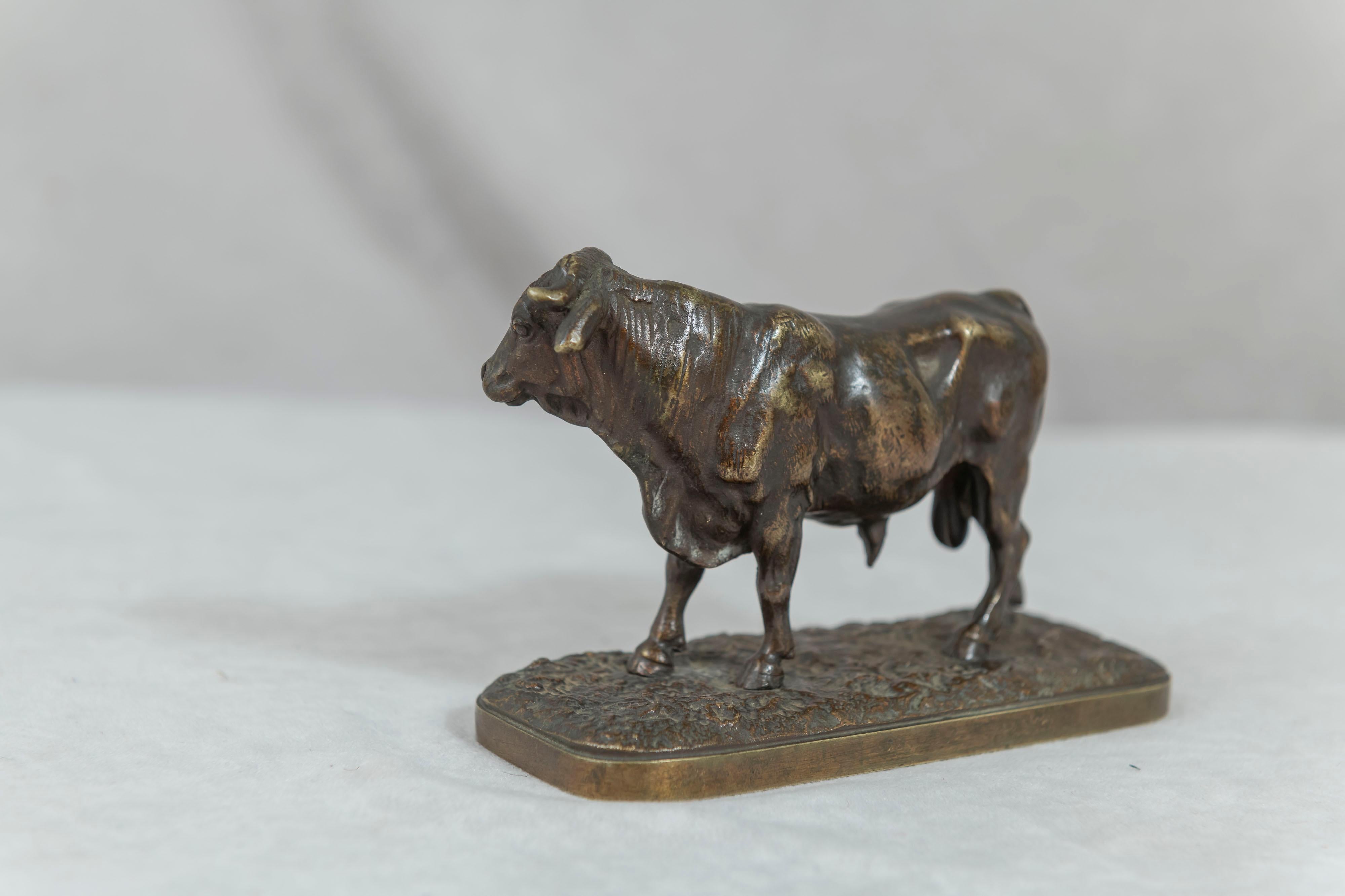 Autre Bull French - Bronze - Français et signé Louis Kley en vente