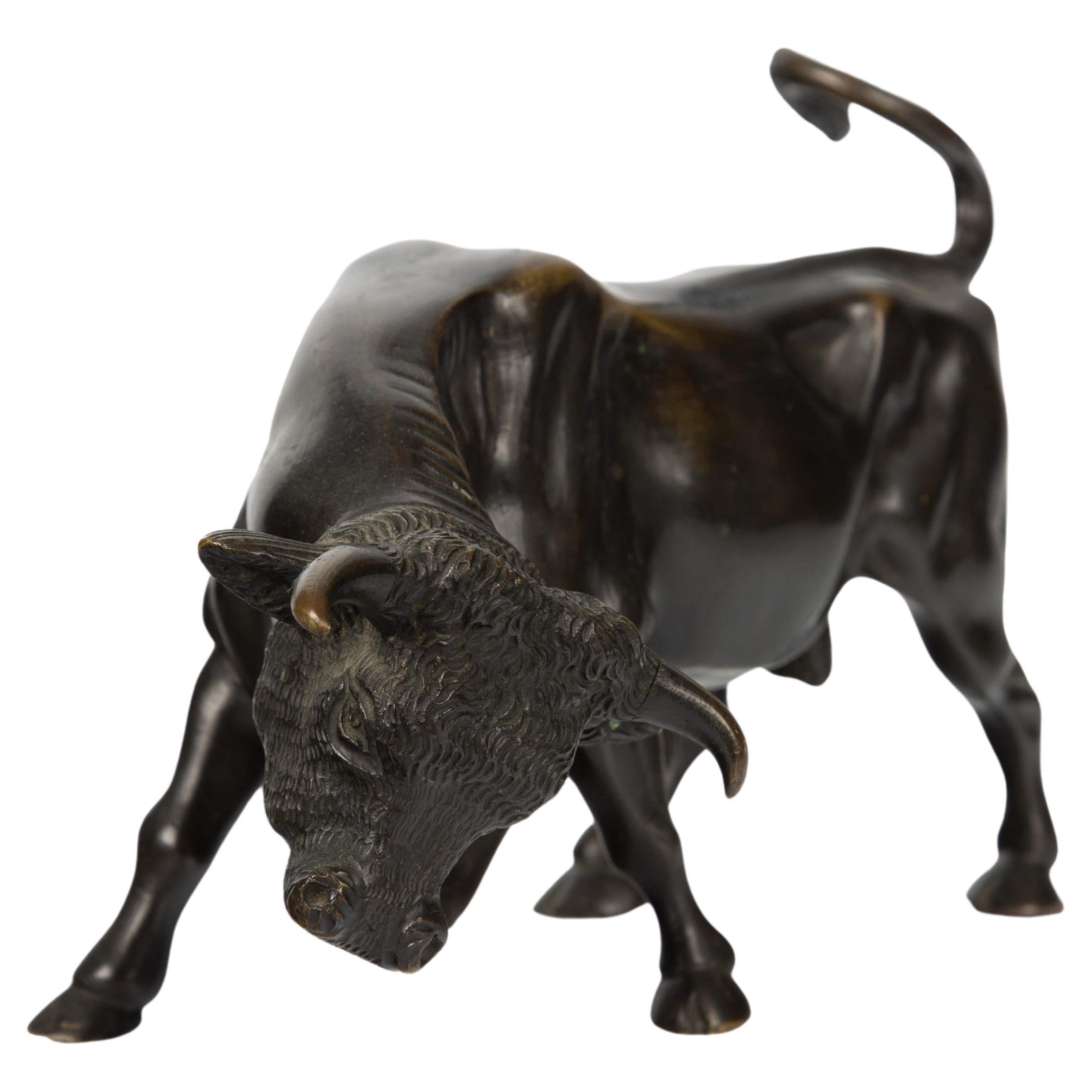 Bronze Bull from the Early 20th Century at 1stDibs