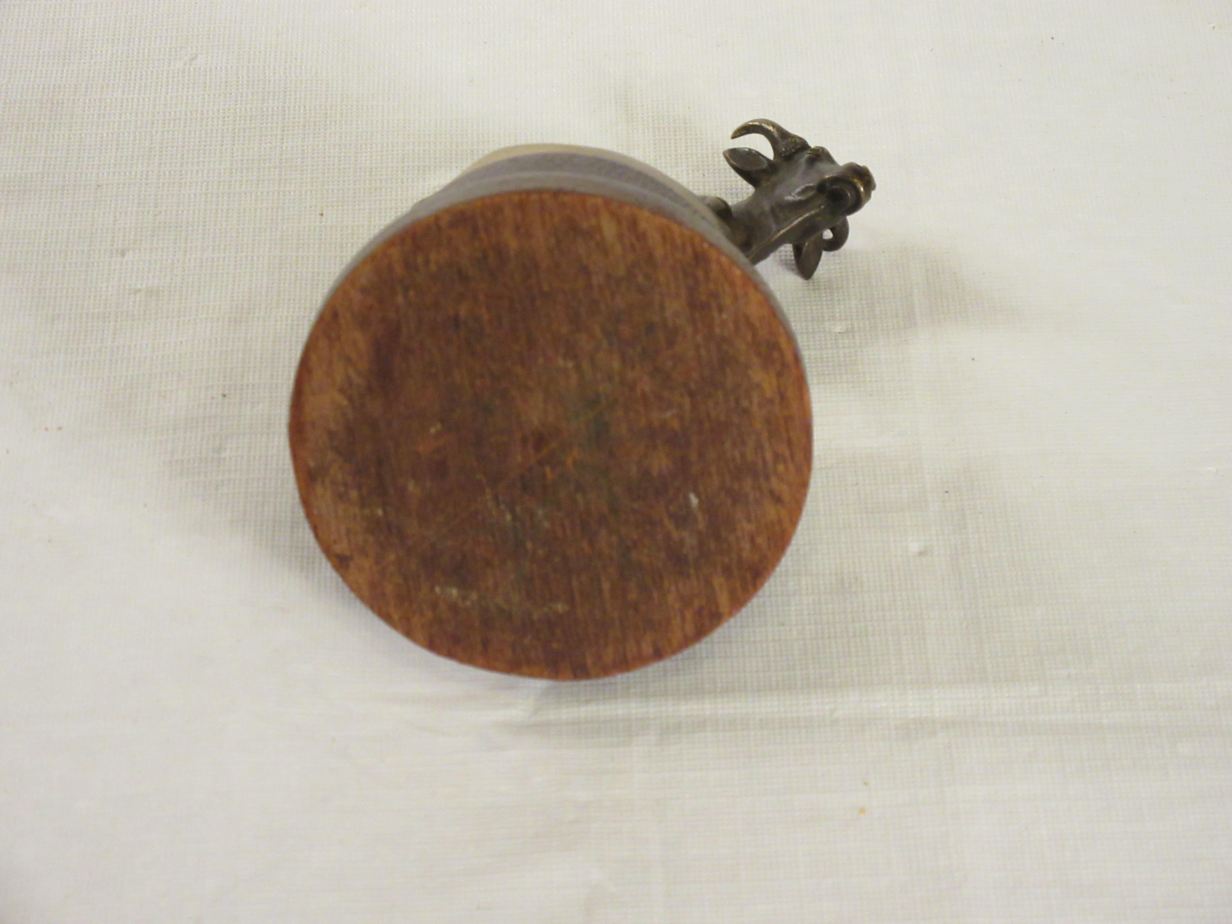 Bronze Bull on Wood Base 4