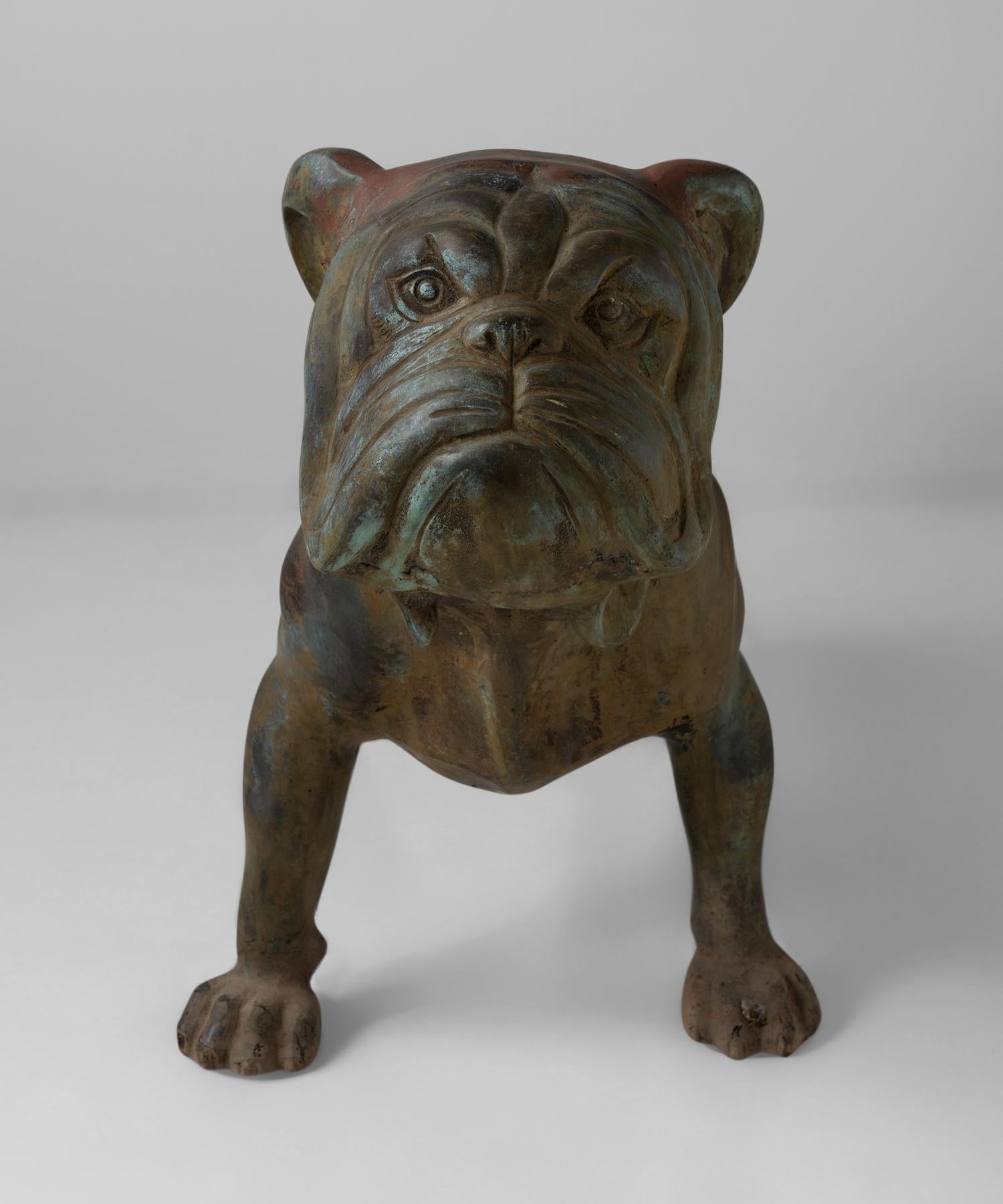20th Century Bronze Bulldog