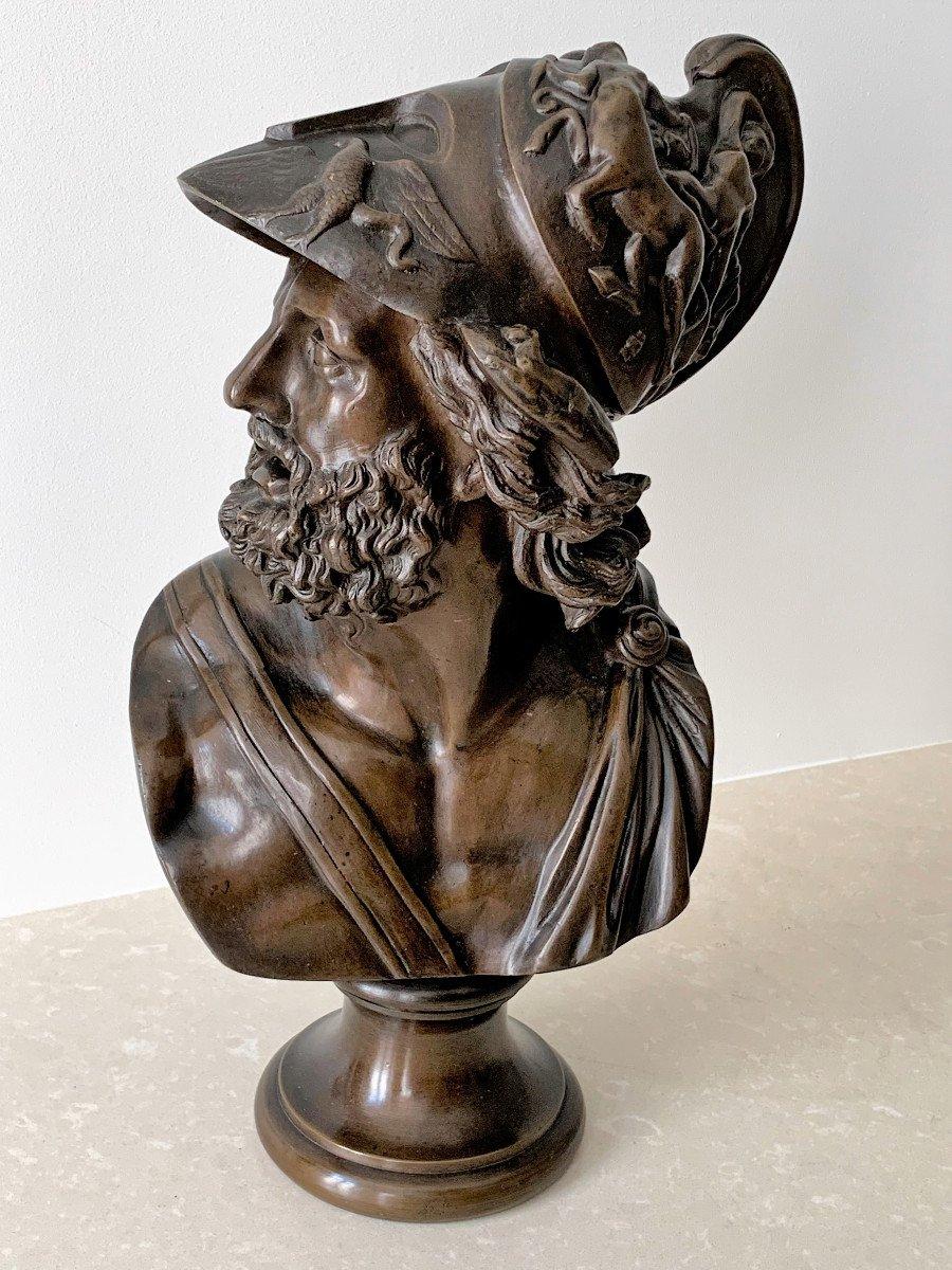 Bronze Bust, After the Antique, 19th Century For Sale 5