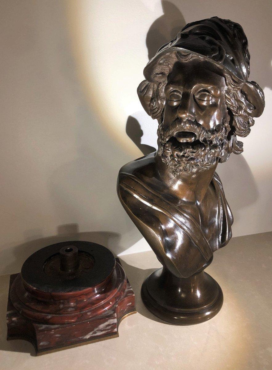 Bronze Bust, After the Antique, 19th Century For Sale 2