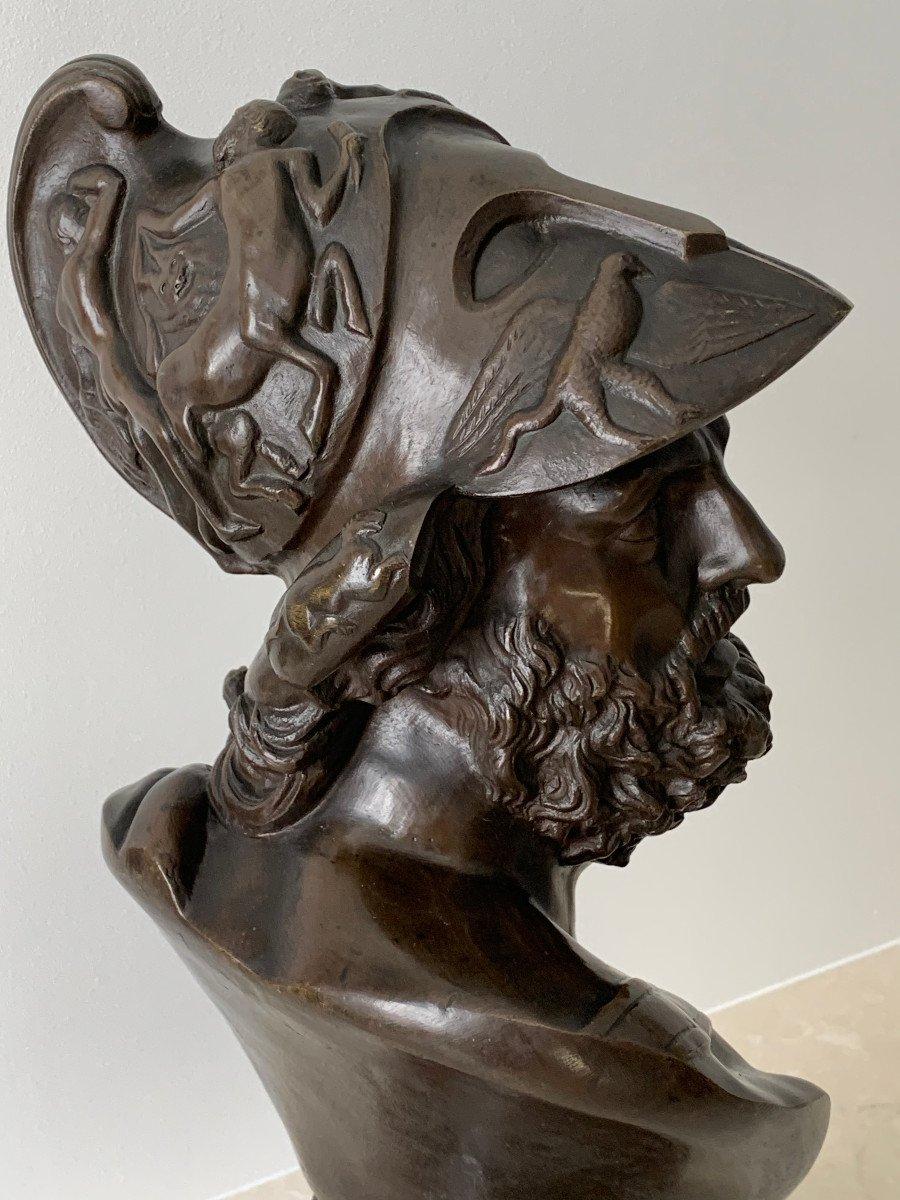 Busto in bronzo, dopo l'Antico, XIX secolo in vendita 2