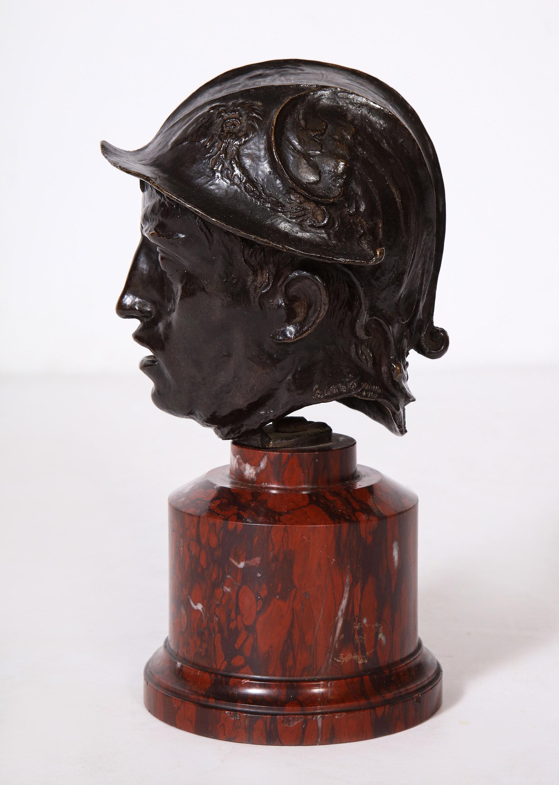 Bronze Bust In Good Condition For Sale In New York, NY
