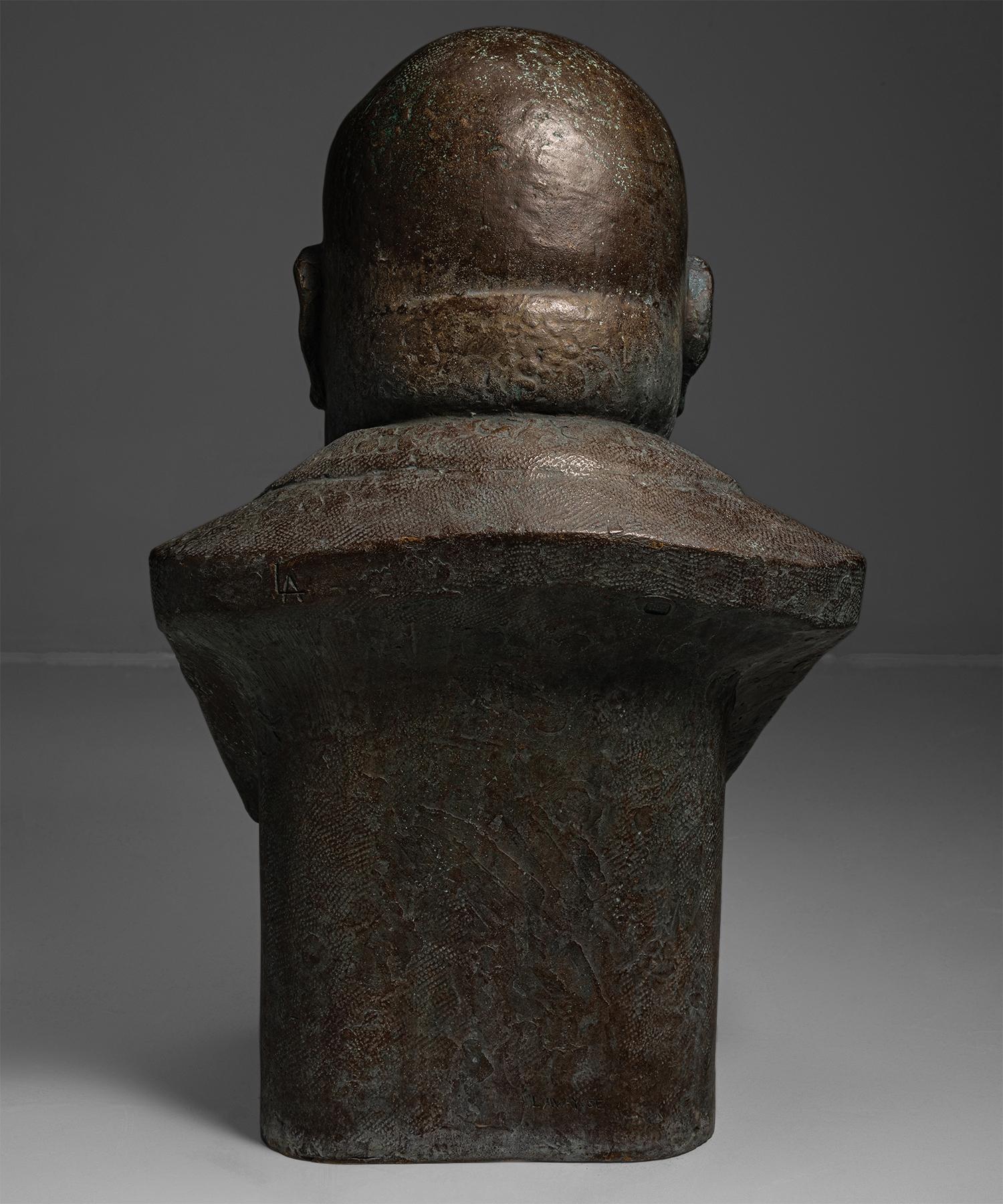 French Bronze Bust, France, circa 1930