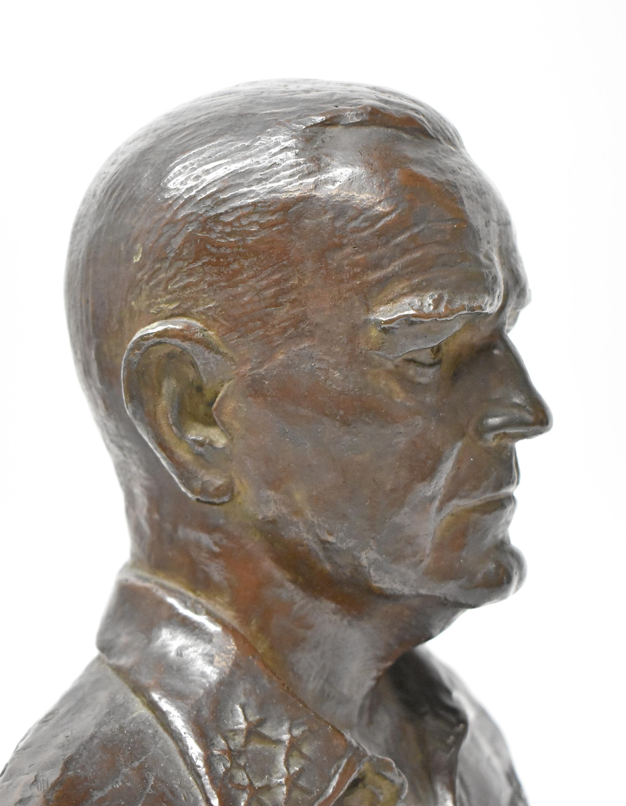 American Bronze Bust of 5 Star Admiral 