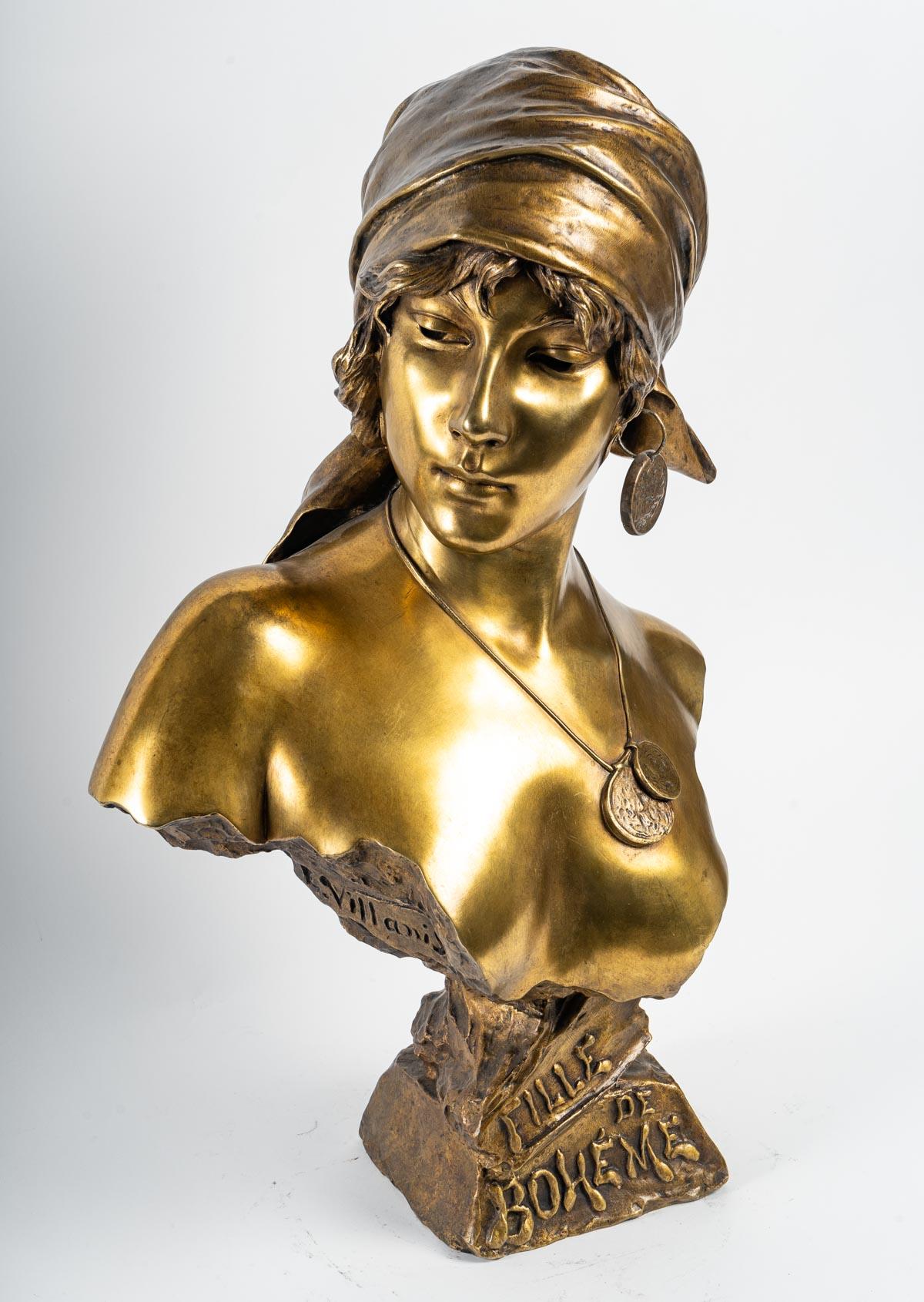 Bronze Bust of a 