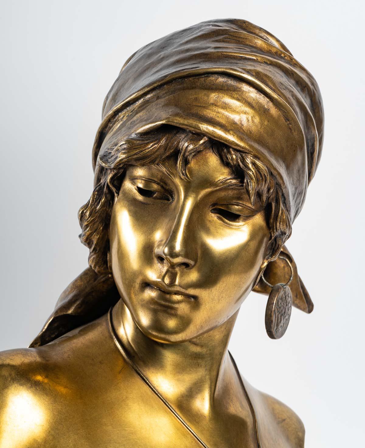 Bronze Bust of a 