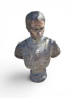 Bronze Bust of a Roman Emperor, 20th Century