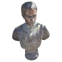 Bronze Bust of a Roman Emperor, 20th Century