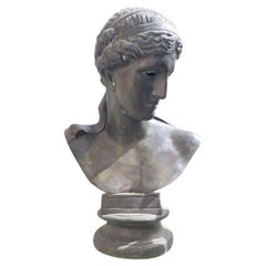 Bronze Bust of Athena by Fonderia Chiurazzi, Italy, 20th Century