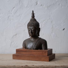 Bronze Bust of Buddha, Sukhothai Style