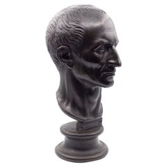 Buste de Caesar Augustus en bronze