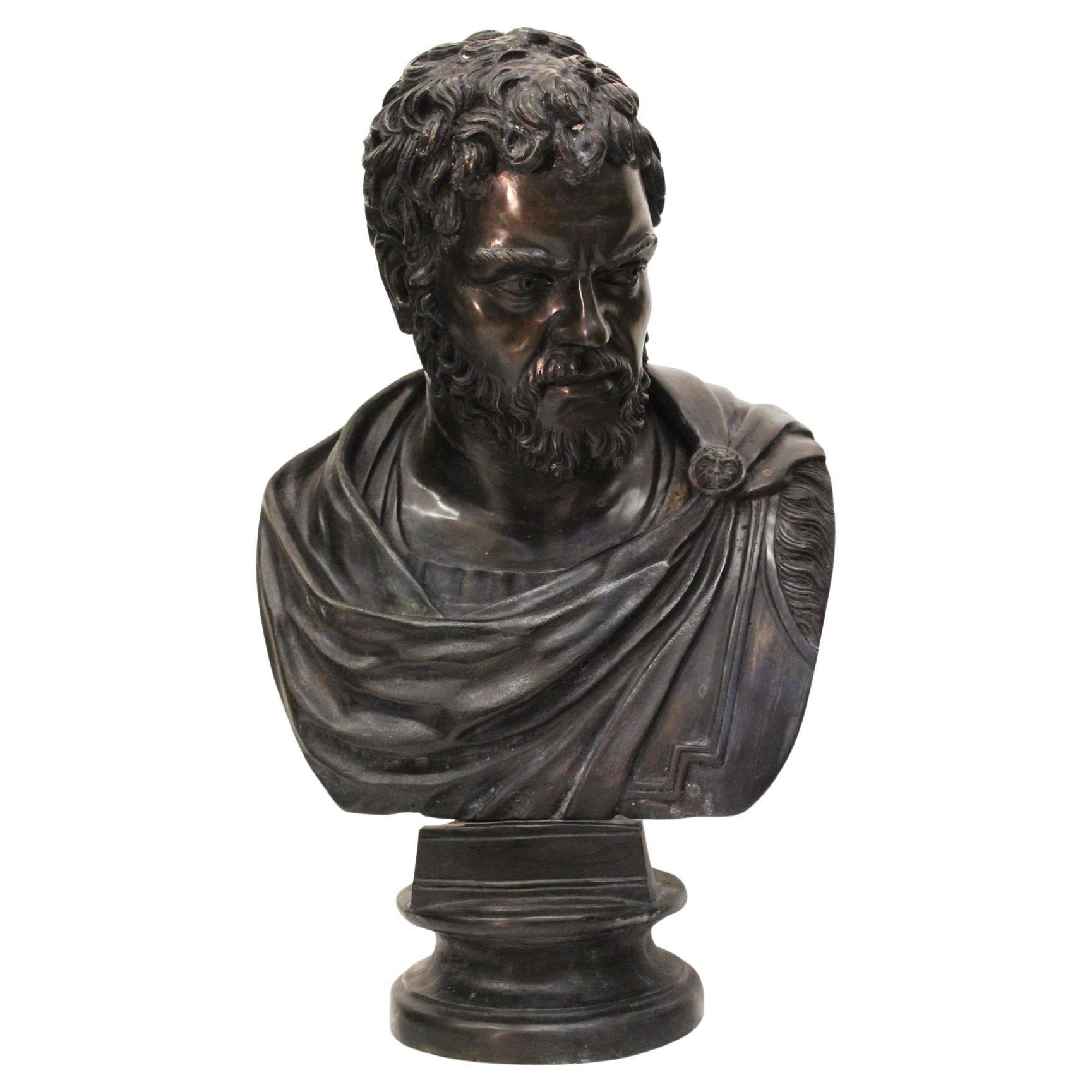 Busto de bronce de Caracalla