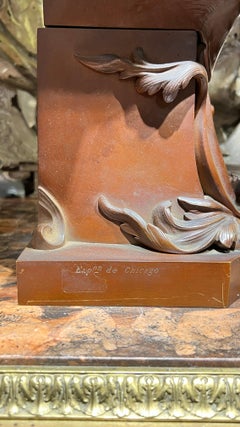 Bronze Bust of French Louis XV Period Beauty After Henri Alphonse Nelson