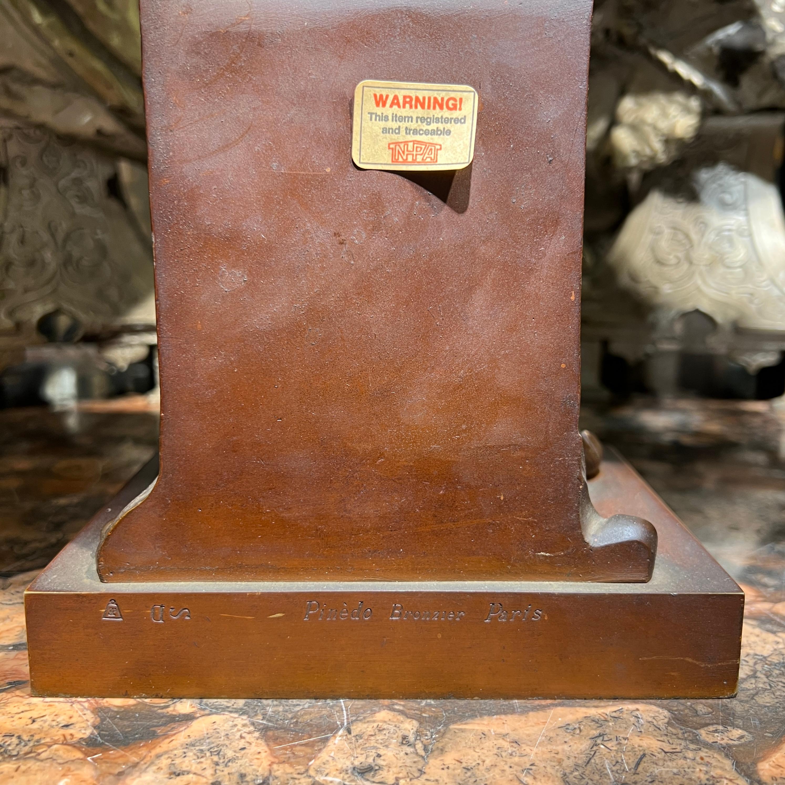 Busto in bronzo di bellezza francese del periodo Luigi XV dopo Henri Alphonse Nelson in vendita 1