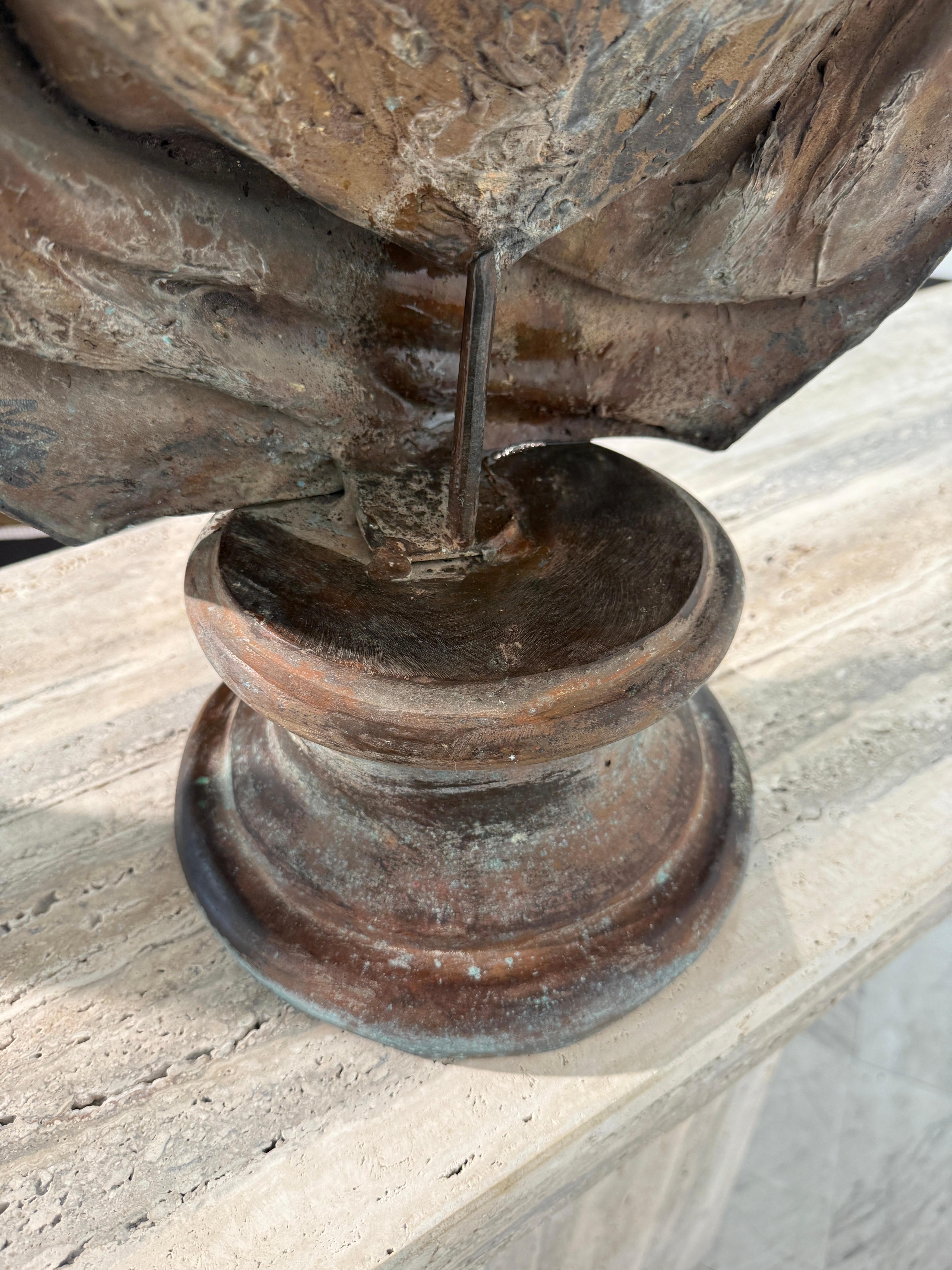 Moderne Buste en bronze de Giambologna, Bologne 1955 en vente
