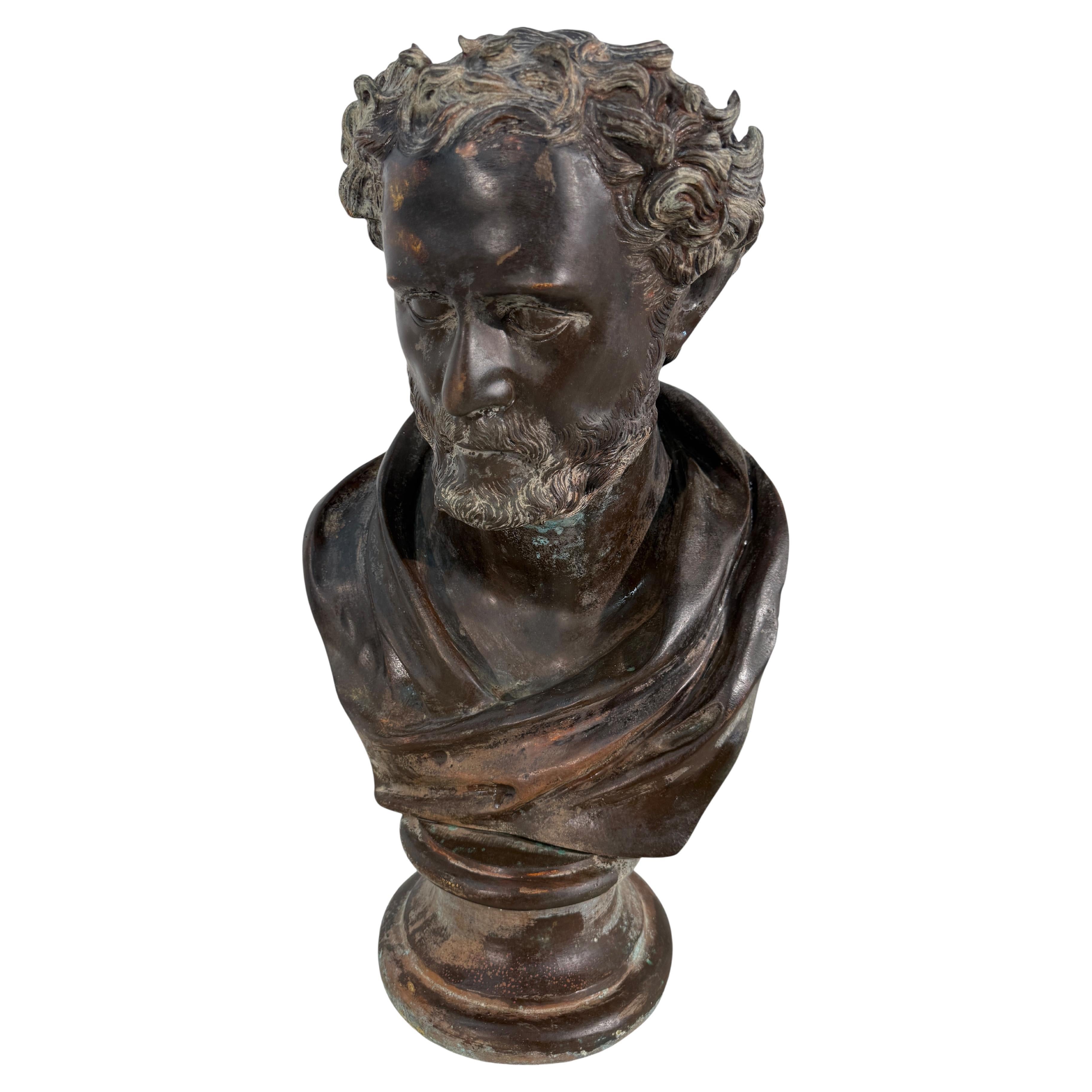 Buste en bronze de Giambologna, Bologne 1955 en vente