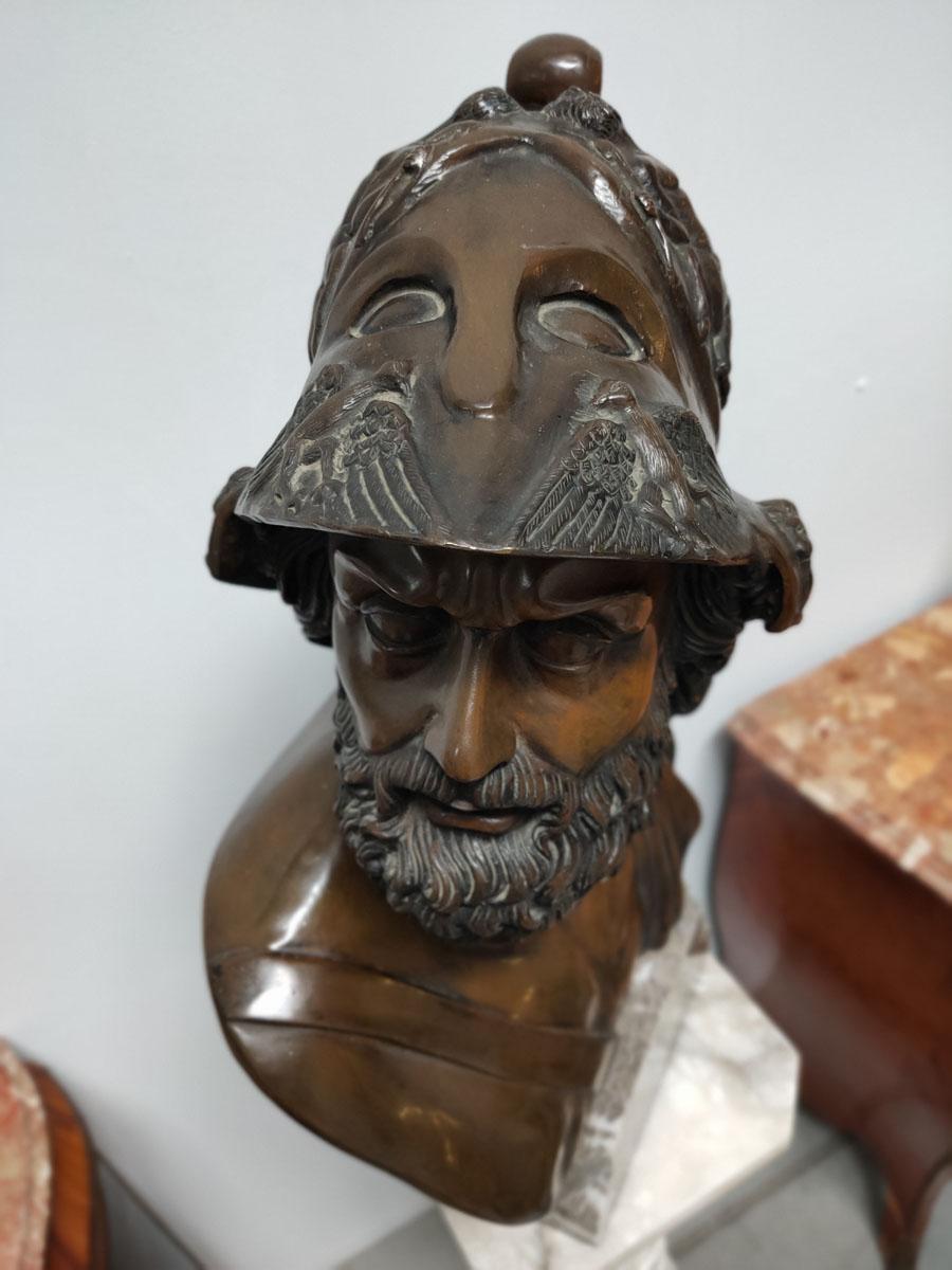 Bronze Bust of Militiades the Younger For Sale 5