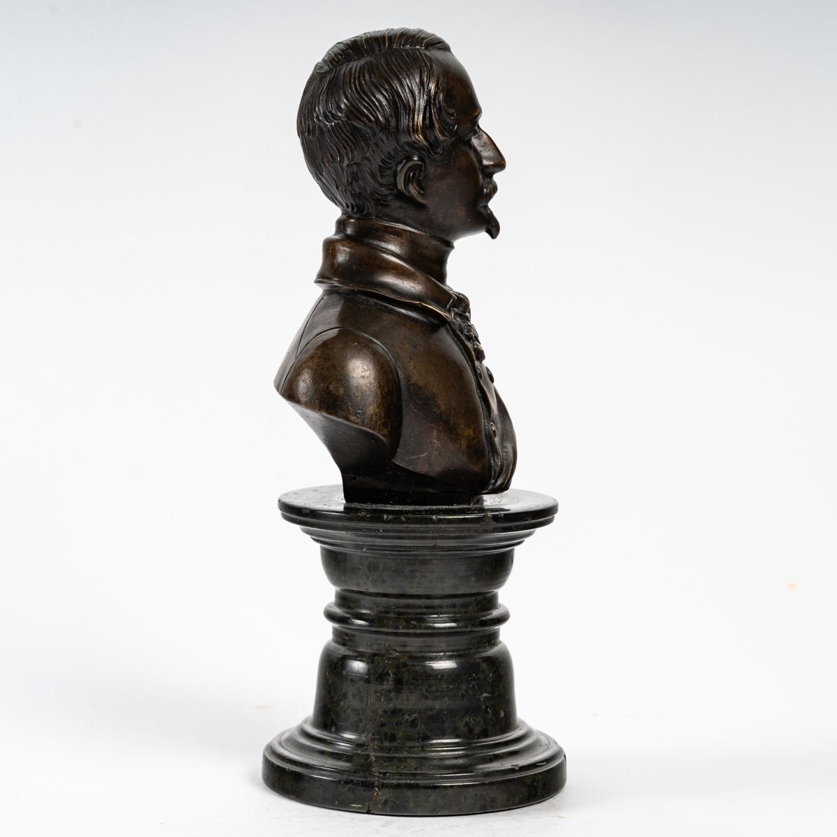 Bronze Bust of Napoleon III, 19th Century For Sale 2