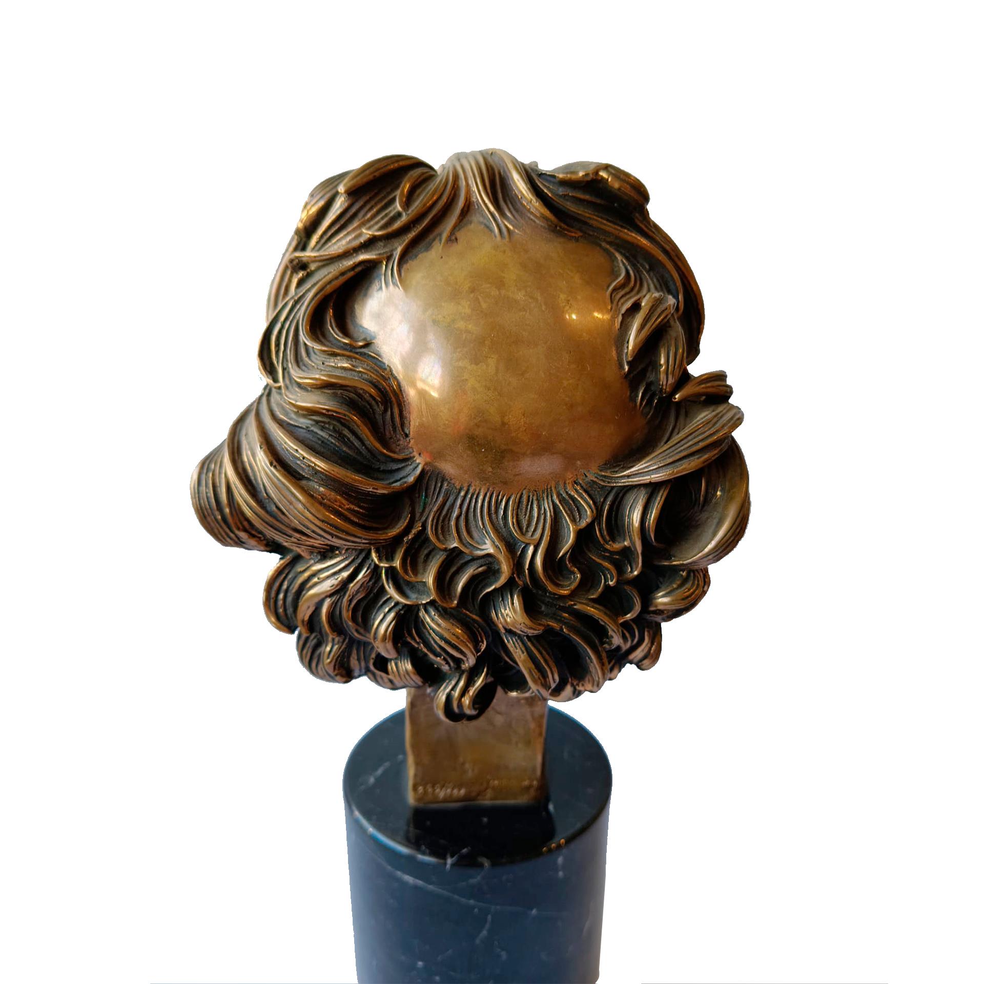 Bronzebüste von Salvador Dalí Nº265/999 von Arno Breker 1975 (Postmoderne) im Angebot