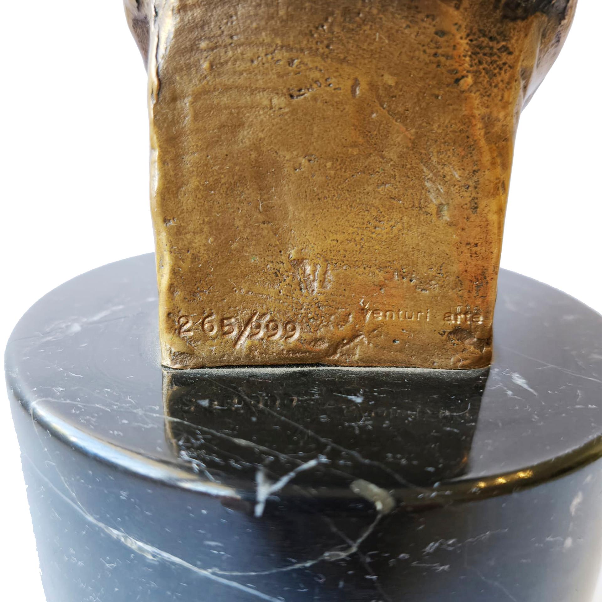 Bronzebüste von Salvador Dalí Nº265/999 von Arno Breker 1975 im Zustand „Gut“ im Angebot in Madrid, ES