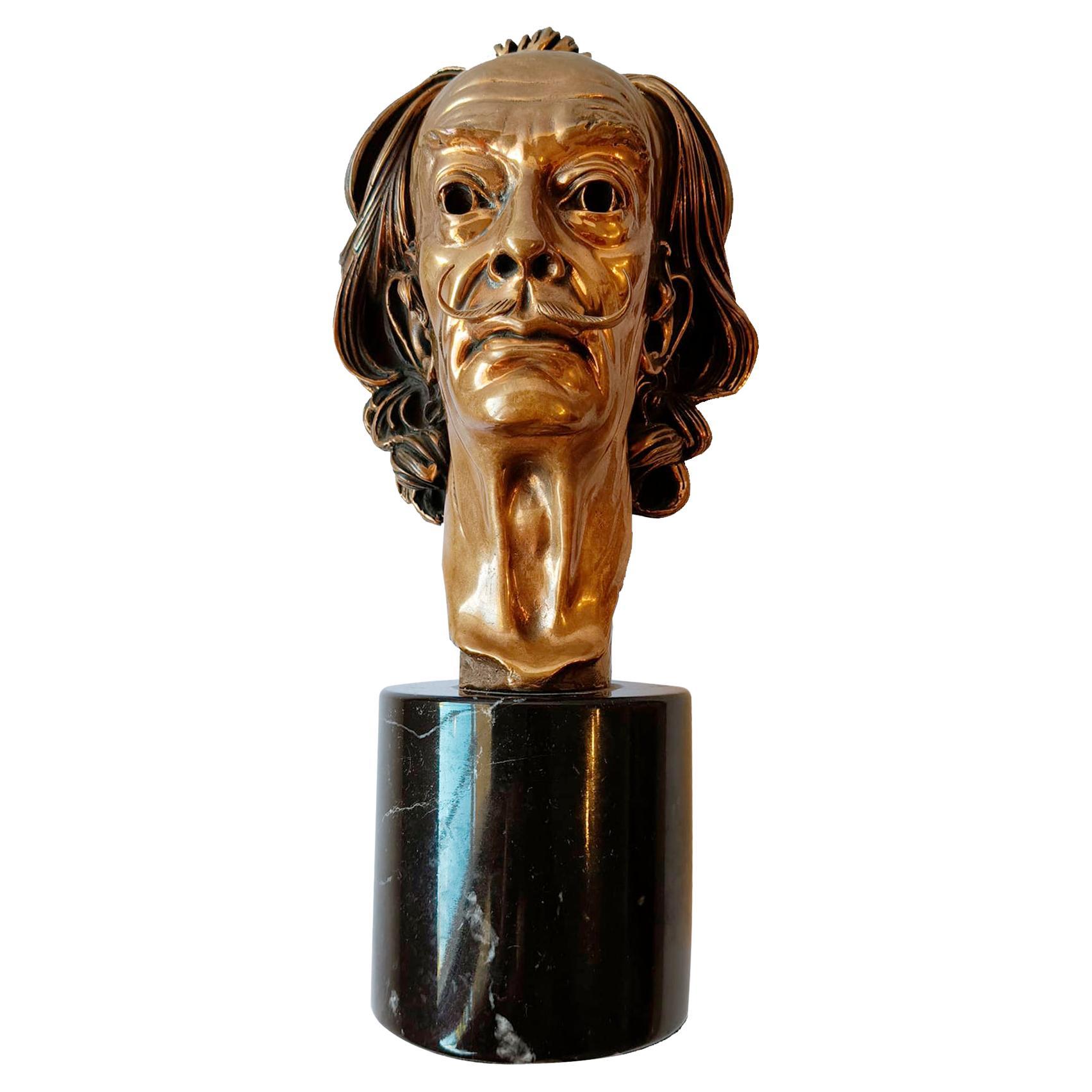 Bronze Bust of Salvador Dalí Nº265/999 by Arno Breker 1975