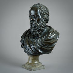 Bronze Bust of Socrates