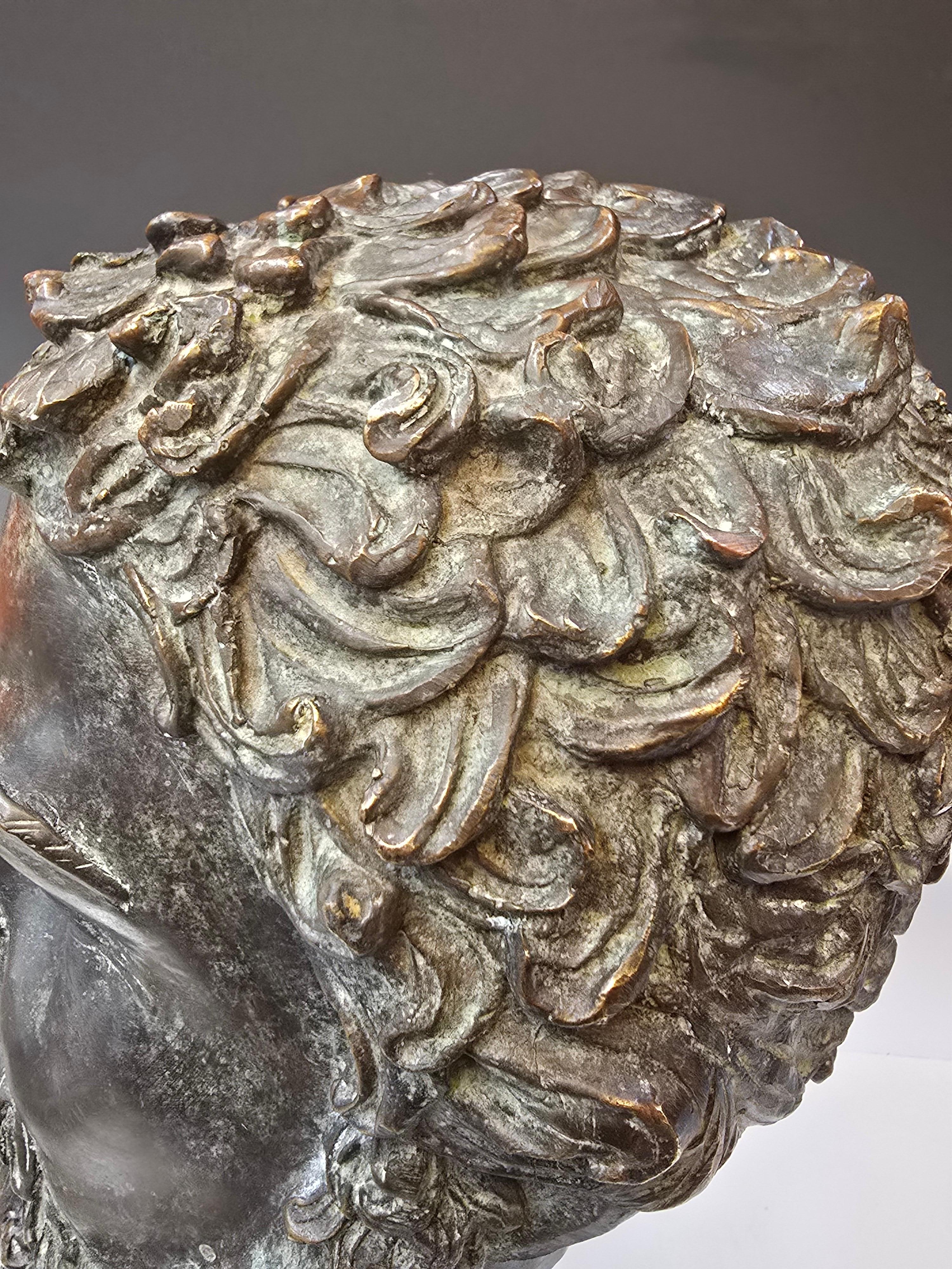 Bronze Bust of Zeus 2