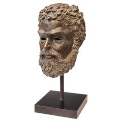 Busto di bronzo di Zeus