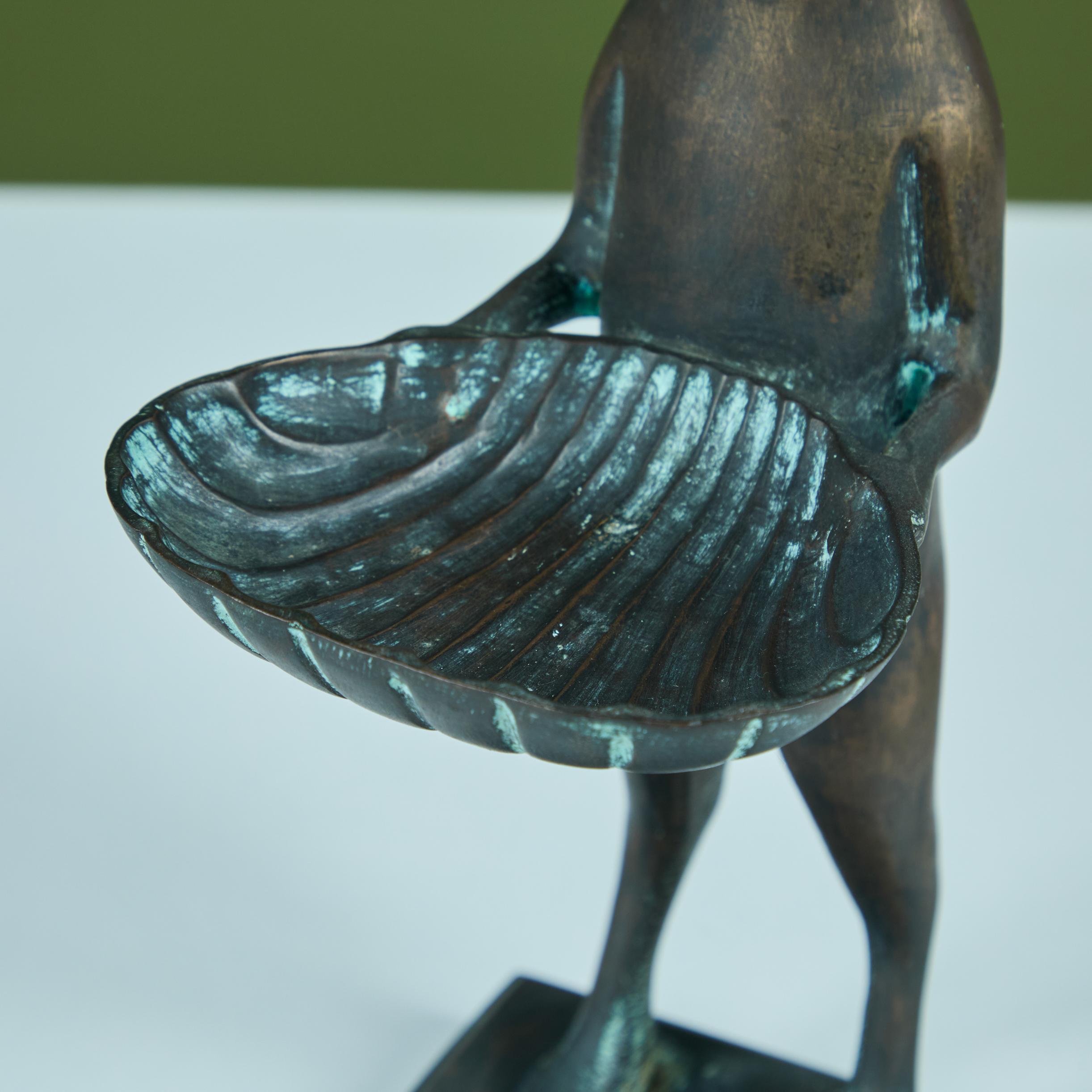 Bronze Butler Cat in the Style of Diego Giacometti For Sale 6