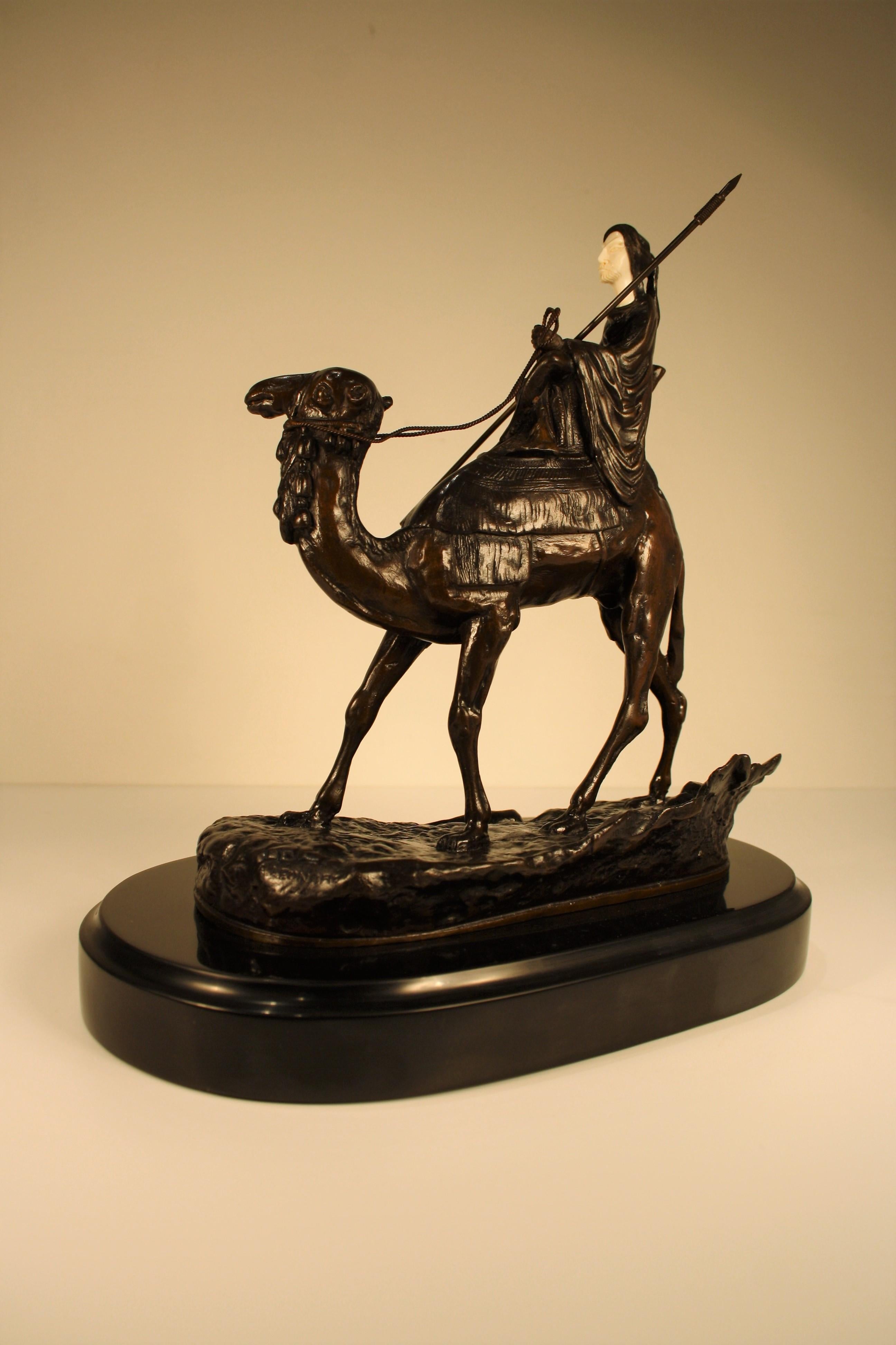 agathon leonard bronze sculpture