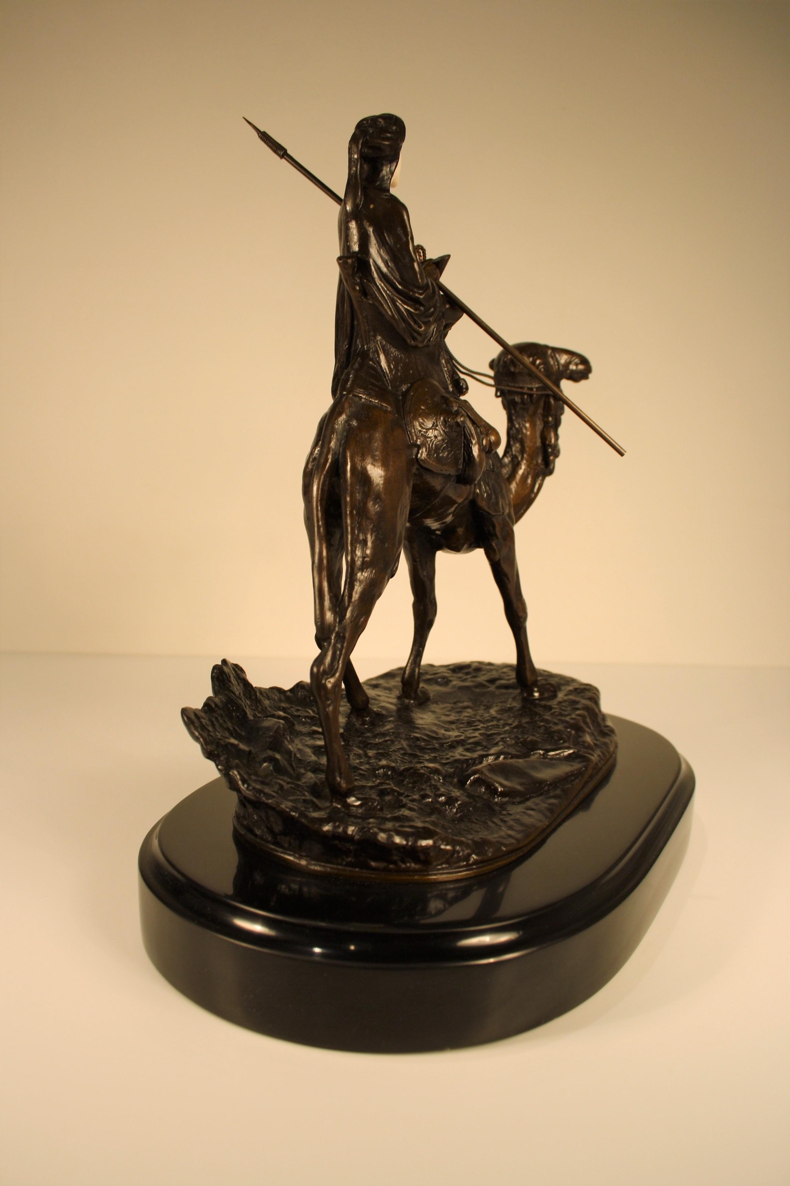 Art Nouveau Bronze by Agathon Leonard For Sale