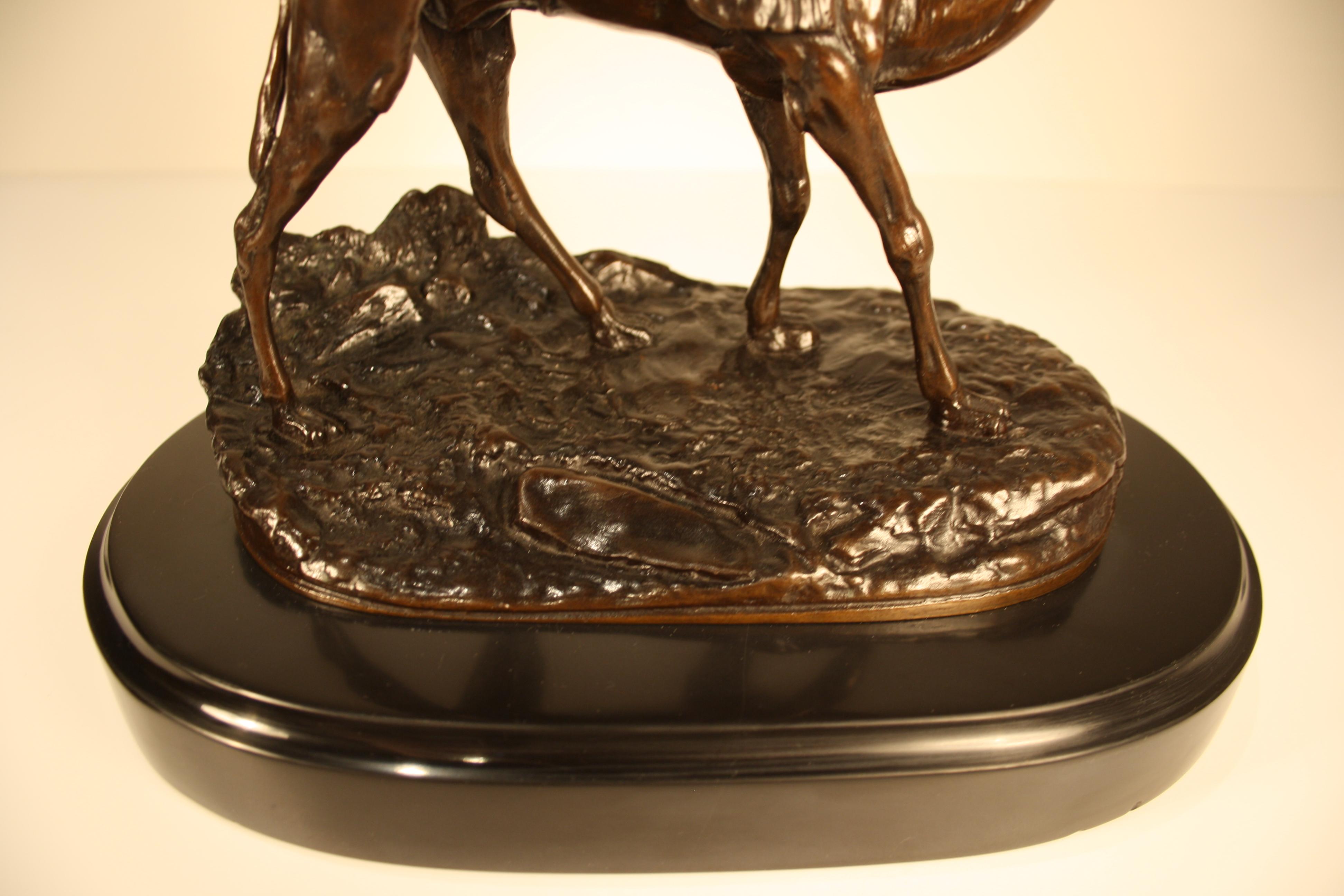 French Bronze by Agathon Leonard For Sale