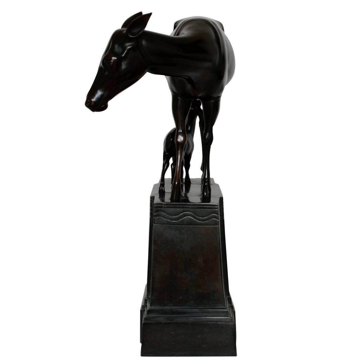 Art Deco Bronze by Valentin Winkler, 1930 For Sale