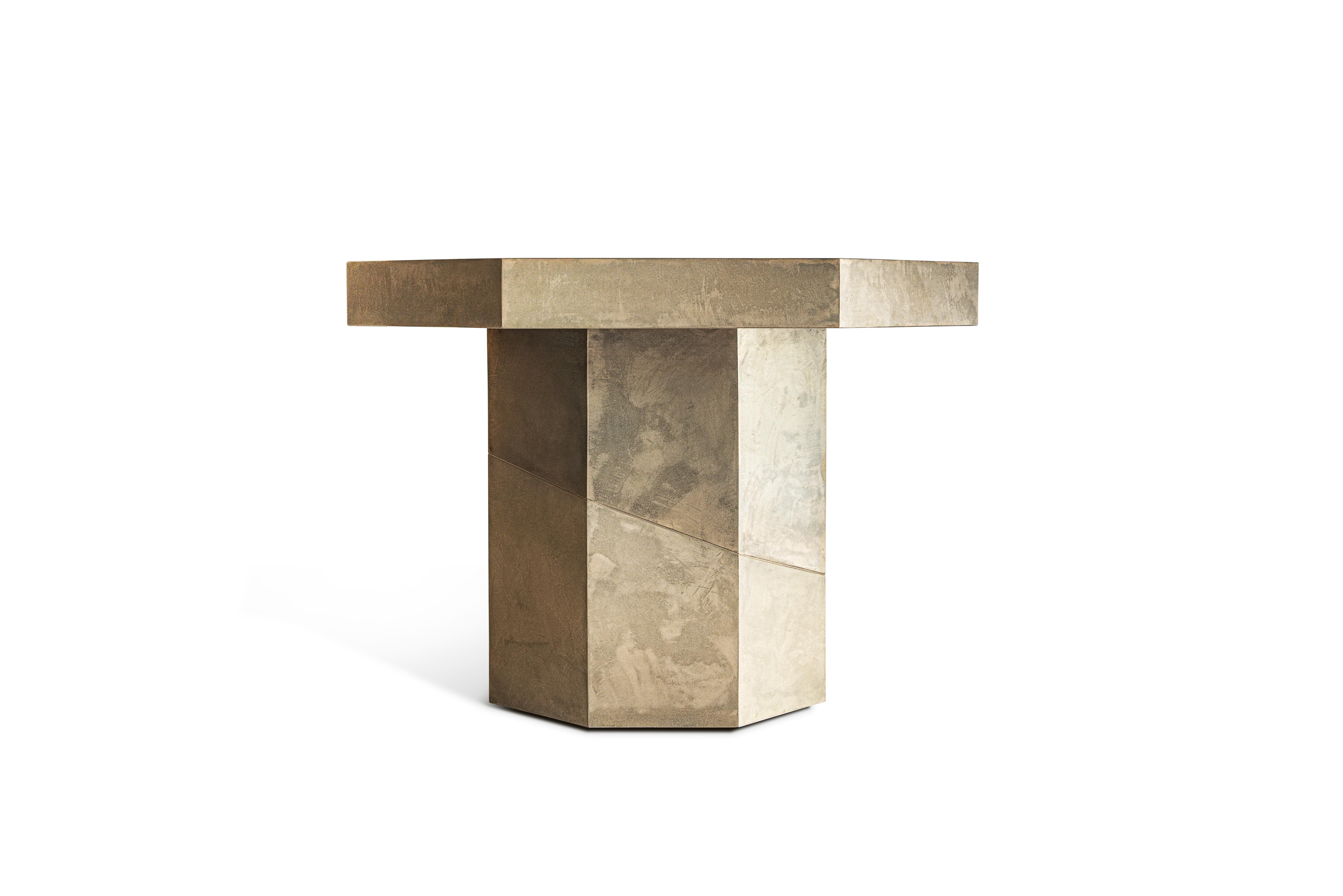 Bronzed Bronze Callisto Dining Table by Matteo Cibic for Delvis Unlimited For Sale
