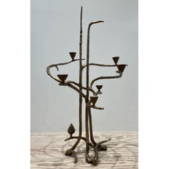 Bronze Candelabra by Mary Brōgger