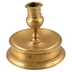 Antique Bronze Candle Holder, 16th Century