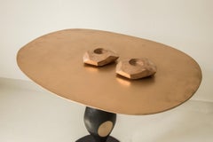 Bronze Candleholders "Nazca" by Jacques Jarrige