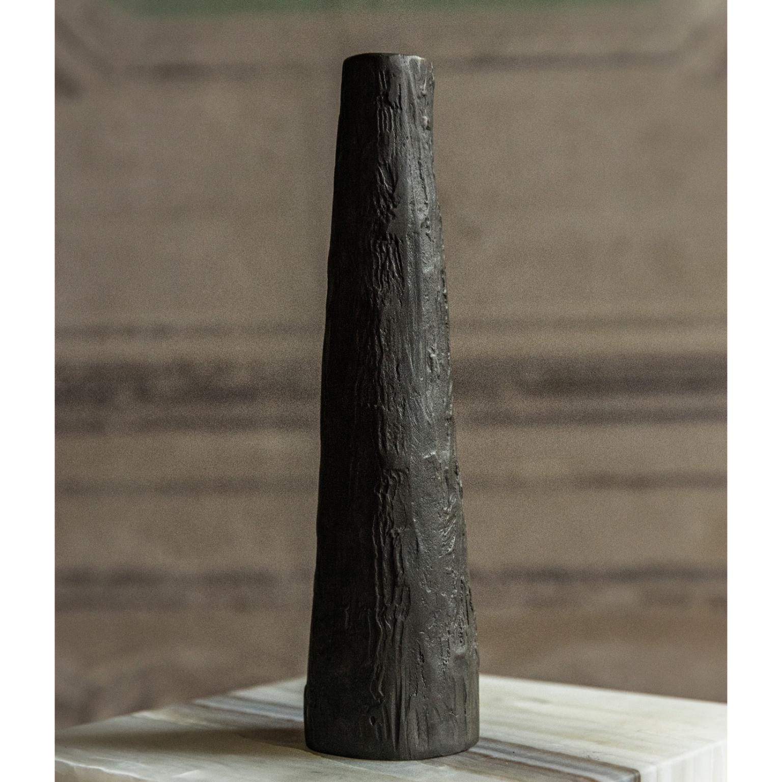 Modern Bronze Candle Pillar by Rick Owens