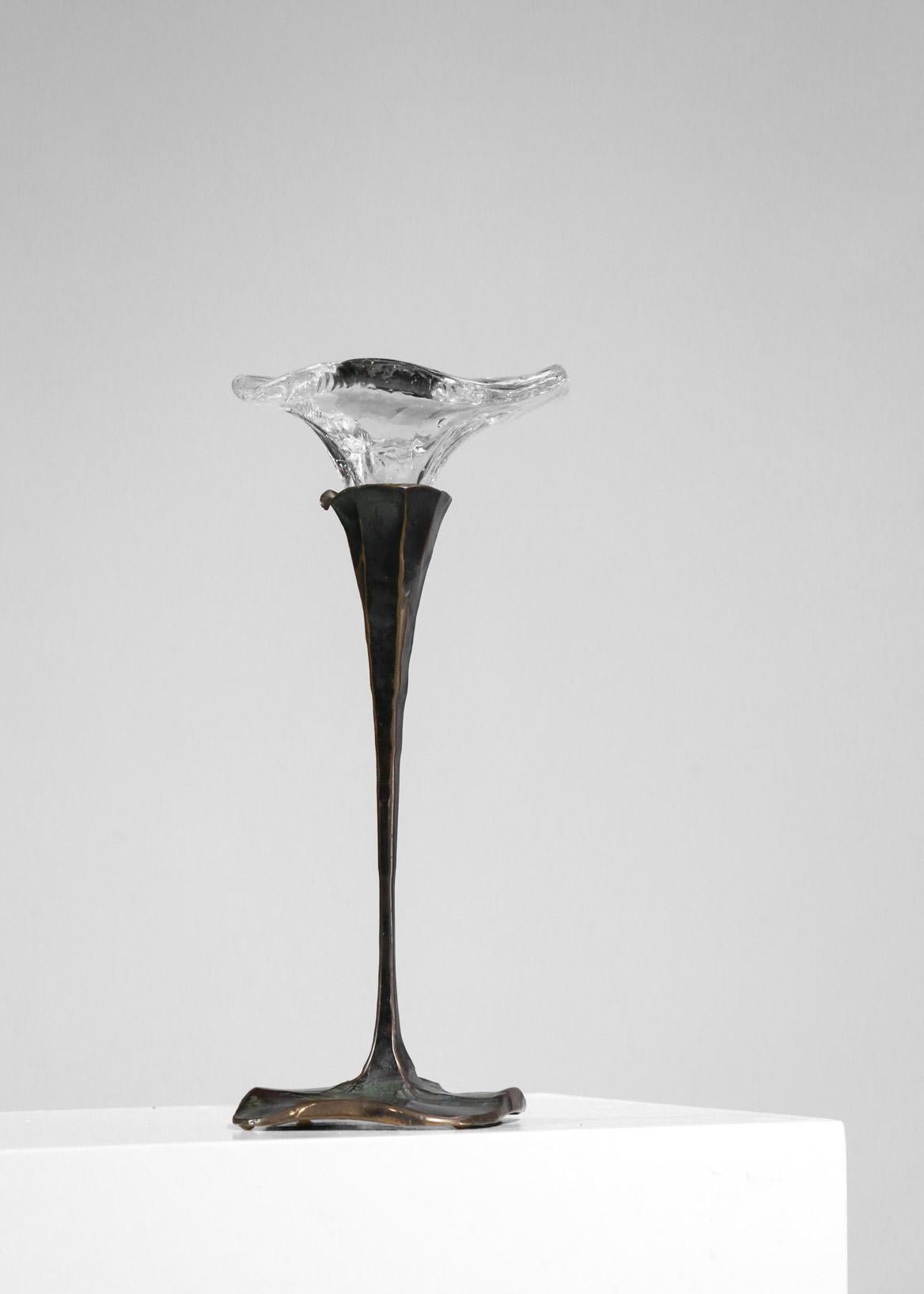 Bronze Candleholder from Lothar Klute German Design 2