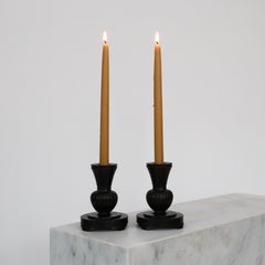 Bronze Candleholders by Just Andersen, 1920s, Denmark