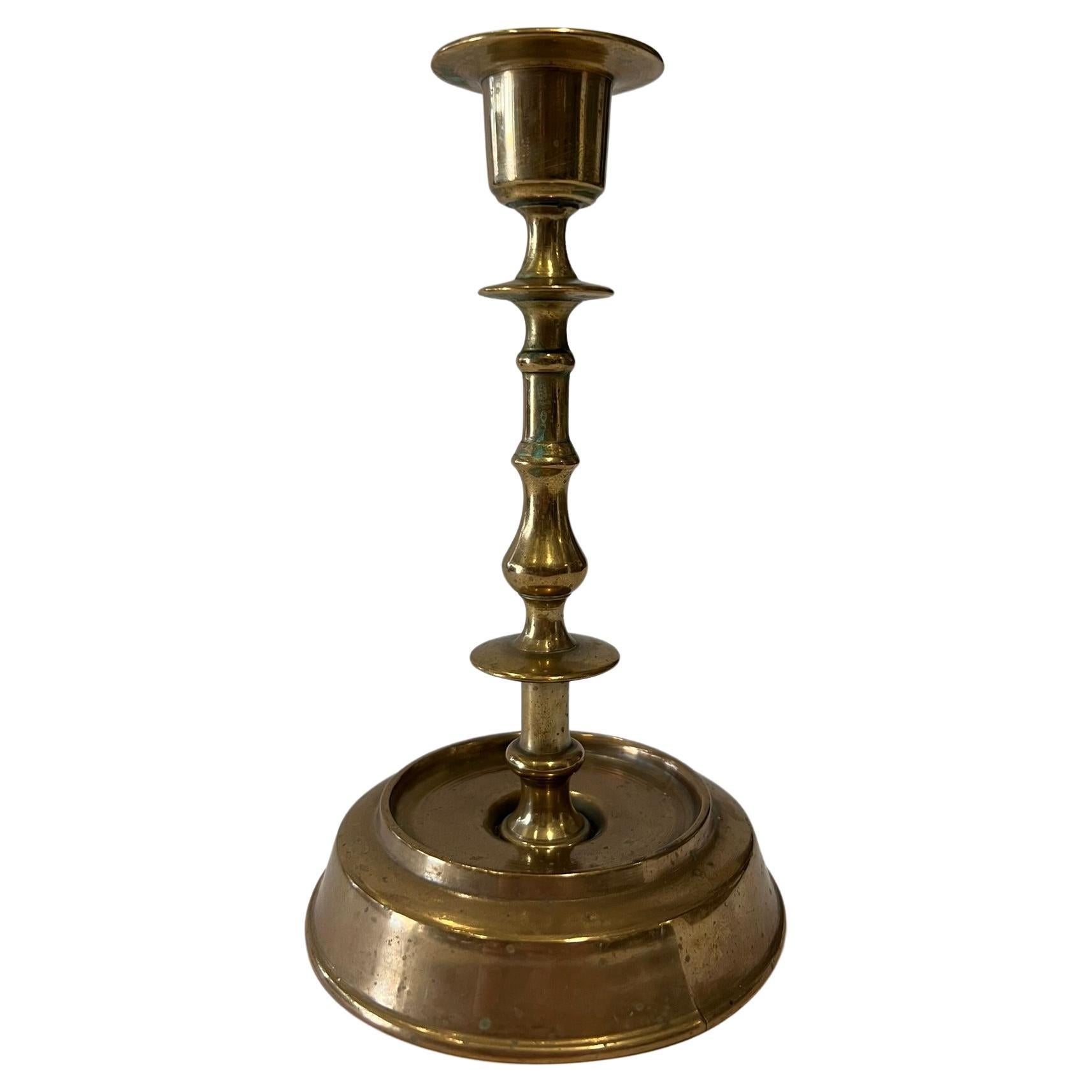 bronze candlestick 1900 In Good Condition For Sale In Vienna, AT