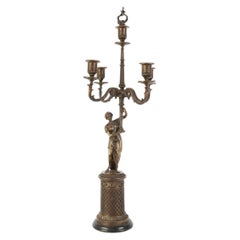 Bronze Candlestick, Europe, End of 19th - Beg. of 20th Century